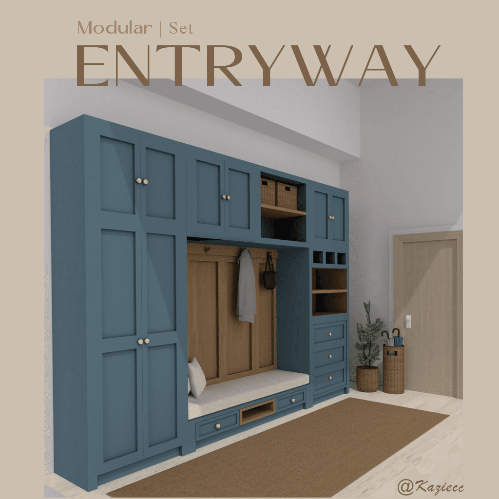 Галерея мода Набор для прихожей Modular Entryway Set #1